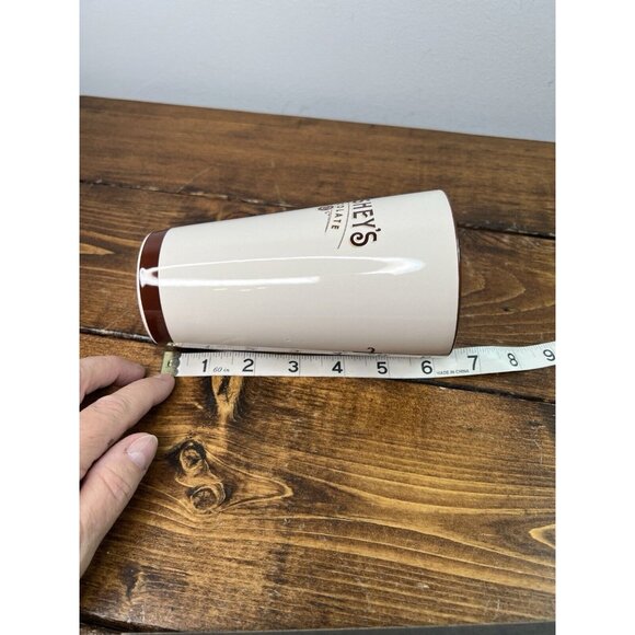 HERSHEY'S CHOCOLATE Ceramic Tall 16 oz Coffee Mug by Galerie 6" Tall - Picture 7 of 9